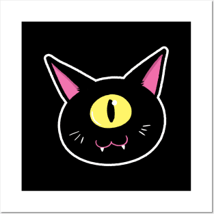 One Eyed Cat Posters and Art